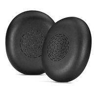 Coussinets en mousse à mémoire de forme compatibles avec les écouteurs Evolve2 65flex pour améliorer l'isolation phonique, coussinets en cuir protéiné