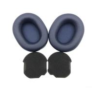 Coussinets en mousse pour casque Sony WH-1000XM5, coque en silicone souple pour casque, protection contre les chocs et les chutes, résistant à la transpiration (bleu)