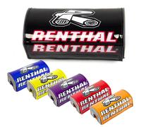 Coussinets en mousse pour guidon de moto, pour poignées de protection Renthal, barre transversale, poitrine croisée, pour Honda KTM Yamaha Kawasaki ATV DirtBike Quad Red.