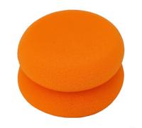 Coussinets en mousse viscoélastique pour KOSS KSC35 KSC75 KSC55 pour épaisseur extra noire (orange)
