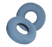 Coussinets en polyuréthane souple gris pour paire d'écouteurs Sony WH-CH520 | Cuir protéiné noir, doux au toucher, ajustement parfait, remplace les coussins usés, améliore l'expérience audio