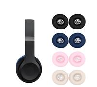 Coussinets en silicone pour Beats Solo 4 - Anti-rayures - Lavables - Anti-poussière - Noir