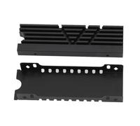 Coussinets en Silicone pour Dissipateur Thermique M.2 2280 Ssd, Double Face, pour Sl Nvme 2280 Pc Slim, Support pour Radiateur de Gilet, Dissipateurs Thermiques (BLACK)