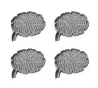 Coussinets en silicone résistants à la chaleur conçus pour protéger les surfaces contre les dommages causés par les ustensiles de cuisine chauds, adaptés pour les bols, tasses et casseroles, lot de 4