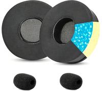 Coussinets en soie glacée pour Poly Voyager 4310 UC/4320 UC/Focus UC/Voyager Focus 2
