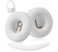 Coussinets et Arceau de Rechange pour écouteurs, Coussinets d'oreille pour JBL Tune600 T500BT 510BT 520BT T450 T450BT JR300BT, 70 mm Remplacement Coussinets d'oreille avec Mousse à Mémoire