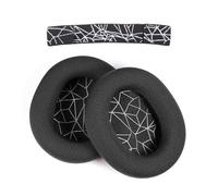Coussinets et Coussinets pour Bandeau SteelSeries Arctis 1/3/5/7/9X/PRO, Doux et Confortables, Effet de réduction du Bruit, 2 x Coussinets d'oreille, 1 x Housse pour Bandeau