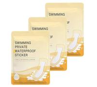 Coussinets imperméables pour la natation, coussinets de natation pour filles menstruelles, inserts de maillots de bain résistants aux fuites pour la sécurité menstruelle, faciles à coller, fournitures
