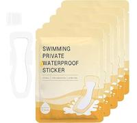Coussinets imperméables pour la natation, coussinets de natation pour filles menstruelles, inserts de maillots de bain résistants aux fuites pour la sécurité menstruelle, faciles à coller, fournitures