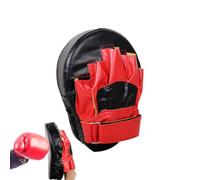 Coussinets Incurvés De Kickboxing - Mitaines De en Cuir PU Incurvées, Muay Thai Et MMA | Boucliers De Frappe De Boxe Parfaits pour L'entraînement À Domicile, L'entraînement Physique, Le