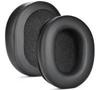 Coussinets M50X de Remplacement Compatibles avec ATH-M50X / M50XBT / M50XBT2 / M50XSTS / M50RD / M40X / M30X / M20X / M20xBT / MSR7 / SX1 - Cuir Souple Proteiné (Noir)