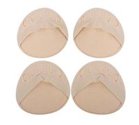 Coussinets Metatarsiens, Coussinet Plantaire, 2 Paires Coussinets Avant-pied, Chaussures à Talons Coussin Avant-pied, Patch Anti-stress pour L'avant-pied (3,3 X 3,3 Pouces)(Couleur de Peau)