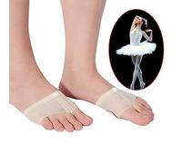 Coussinets Metatarsiens, Manches de Talon en Mian, Jambes Danse, Classique Couvrent Le Bout des Pieds Bas Pratique Danse du Ventre Microfibre Baskets Basses Devant Protective Sleeve Gel Protection