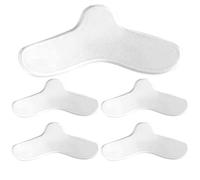 Coussinets Nasaux En Gel CPAP - Lot De 5 Appareils Respiratoires Universels En Silicone Protection Du Nez Rembourrage Confortable Coussin CPAP Souple Accessoires Pour La Plupart Des Masques CPAP