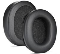 Coussinets Oreille 60mm Mousse Mémoire Confortable(Black) | Mousse à mémoire de , épaisseur 15mm, épouse l'oreille, réduit la fatigue, usage quotidien