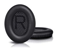 INF Coussinets d'écouteurs pour Bose QC35 I/II QC25 QC15 QC2 AE2 AE2i AE2w SoundTrue 1 paire Noir