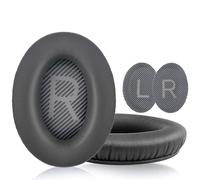 Coussinets pour Bose QC35 I/II, QC25, QC15, QC 2 AE 2, AE 2i, AE 2w, SoundTrue Gris foncé