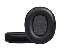 Coussinets pour casque audio Technica ATH M50X M40X M30X M20X MSR7 SX1 en cuir protéiné Noir