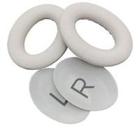 Coussinets pour Casque Bose QC45 - Mousses, Oreillettes en Similicuir Blanc (Remplacement)