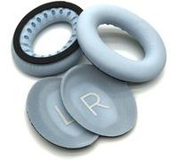 Coussinets pour Casque Bose QC45 - Mousses, Oreillettes en Similicuir Bleu Cristal (Remplacement)