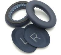 Coussinets pour Casque Bose QC45 - Mousses, Oreillettes en Similicuir Bleu Foncé (Remplacement)