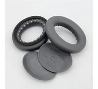 Coussinets pour Casque Bose QC45 - Mousses, Oreillettes en Similicuir Gris Foncé (Remplacement)
