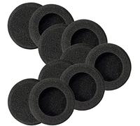 Coussinets pour Casque Jabra Oreillette de Remplacement Mousse Compatible avec Jabra Biz 1500 2300 2400 GN2000 Pro 920 930 9450 Plantronics HW720 Blackwire 3210 3220 3225 3310 3320 3325 (10 Pièces)