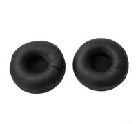 Coussinets pour casque Plantronics W740 W745 W440 W445 CS540 WH500 - Housses de coussinets à isolation acoustique améliorées Noir