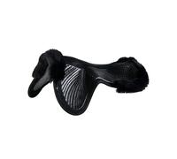 Coussinets pour cheval en gel double face , bord en peau de mouton Acavallo CC Noir Taille 1