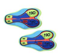 Coussinets Pour Cuissard De Cyclisme Coussinet De Gel Cyclisme For Hommes, 1/2 Pièces, Vélo 3D 9D 12D 19D, Coussin En Mousse Silicone Respirant Coussin De Short De Cyclisme à SéChage Rapide(19D-2pcs)