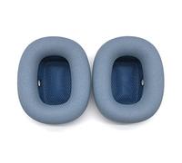 Coussinets pour écouteurs sans fil AirPods Max, coussinets de rechange en éponge avec structure en maille tricotée, mousse d'isolation du bruit, accessoires de rechange pour casque (bleu)