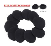 Coussinets pour écouteurs sans fil Logitech H600, 5 paires de coussinets pour oreillettes de remplacement