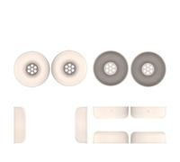 Coussinets pour JBL Tune 520BT, Remplacement des Coussinets d'oreilles en Silicone, Coussinets d'oreilles, Coussinets d'oreilles pour Casque, Coussinets d'oreilles pour Casque, 1 Paire (Blanc)