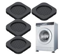 Coussinets pour pieds de machine à laver - Lot de 4 coussinets anti-vibrations pour machine à laver - Arrêtez le mouvement du sèche-linge, la marche