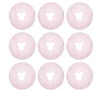 Coussinets pour Trous de Lit Jetables Rose 100 Pièces en Non-tissé