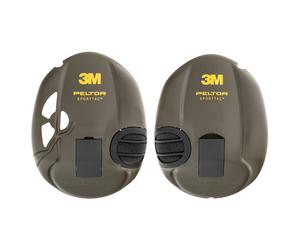 Coussinets remplaçables 3M Peltor pour casques antibruit SportTac - Green