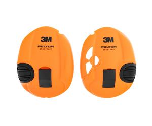 Coussinets remplaçables 3M Peltor pour casques antibruit SportTac - Orange