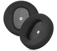 Coussinets respirants pour casque Audeze Maxwell - Remplacement en cuir protéiné avec installation facile Noir (D)