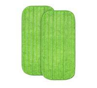 Coussinets Réutilisables Pour Serpillère Lingettes de serpillière en microfibre réutilisables et lavables, recharges for nettoyage multi-surfaces à sec et humide(2pcs)