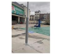 Coussinets ronds pour poteaux et colonnes de 1,5 m de haut, en noir, blanc, jaune, gris et bleu pour envelopper des poteaux en métal/bois, coussinets de protection pour poteaux de basket-ball pour