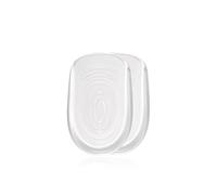 Coussinets Souplesse Gel Heel Cups, Semelles de Soutien de Talon Inserts Semelles, Éperons de Talon en Relief, Fasciite Plantaire et Tendinite D'Achille, pour Hommes et Femmes, par Kaps (36-40 EU)