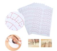 Coussinets Sous Les Yeux Patchs Autocollants Pour Extension De Cils 140 Pièces Blanc Blanc