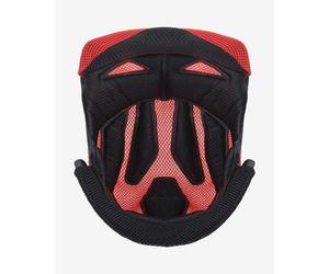 Coussinets supérieurs Casque Alpinestars Missile noir rouge - L