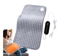 Coussinets Thermiques Grands,30x61 cm 9 Niveaux de Chauffage Bouillotte Électrique | Coussin De Chaise Chauffant Pour Hiver,Pour Bureau Lit Pied Nuque Épaule Dos Genou Hanche Noël