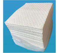 Coussinets Universels Absorbant L’Huile Réutilisables Absorber L’Huile Eau Réactifs Chimiques Utilisés dans Les Docks Maritimes Laboratoires D’Aviation Ma, White Thickness 2mm, ?0.4 * 0.5m 100PCS