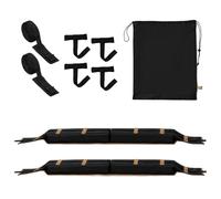 Coussinets universels résistants et antidérapants pour barres de toit Kayak | Coussinets pour barres de toit kayak, surf, snowboard, ski, voiture, SUV, camping-car, camion, camping en plein air