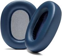 Coussinets Wicked Coussins Extra Épais pour Sony WH-1000XM5-Coussins en Cuir PU Souple,Mousse à Mémoire de Luxe à Isolation du Bruit,Épaisseur AjoutéeBlue