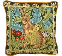 Coussins à broder Bothy Threads Gobelin Set "Tapis de lièvre", 35,5x35,5cm, TAC11, motif à broder préimprimé