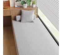 Coussins antidérapants pour meubles d'intérieur, bancs et seuils, tapis de sol pour étagère à chaussures, canapé, chambre à coucher et salon (110 x 70 x 2 cm, gris)