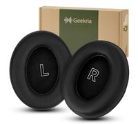Coussins d’Oreille de Remplacement Geekria compatibles avec Bose QuietComfort Ultra/Ultra 2e génération, Coussinets d’Oreille, pièces de réparation (Noir)
